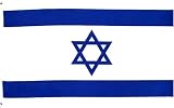 Israel National Country Flag - 3 foot by 5 foot Polyester (New)