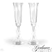 GORHAM AMORE DOVES CHAMPAGNE TOAST FLUTES WEDDING GIFT