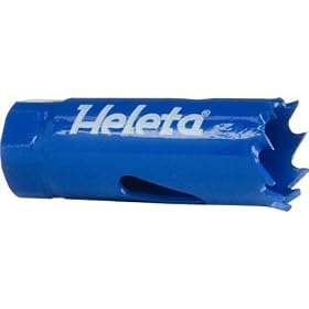 3 4 Bi-Metal Hole Saw (HSS-M42 Steel)- Used for Iron, Non-Ferrous Metals, Alloy Steel, Stainless... by Heleta