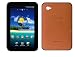 Samsung Galaxy Tab Protective Leather Back Snap On Case - Camel (EF-C980CCEGSTA)