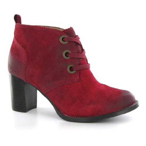 Searching Hush Puppies Lover Red Suede Womens Boots Size 6 UK