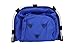 Latsin Garden Collapsible Foldable Picnic Tote Basket, Lightweight with Solid Strick with Aluminum Alloy Frame(Blue)