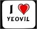 I Love Yeovil Decorated Mouse Pad