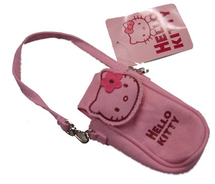 Hello Kitty Handytasche LOGO ROSA
