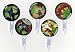 Ben 10 Cupcake Picks - 12 count