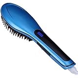 Possiave Hair Straightener Brush,Instant Magic Silky Straight Hair Styling, Anion Hair Care,Anti Static Ceramic, Anti Scald, Zero Damage, Massage Straightening Irons, Detangling Hair Brush