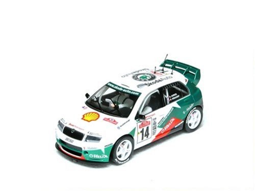 Childrens Toyshop  Toys : Scalextric Skoda Fabia WRC Works 2003 No 14