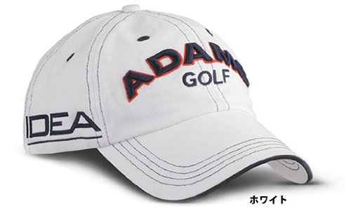ADAMS Golf cap Metro Style Hats ホワイト