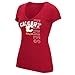 NHL Women's CCM Short Sleeve Slub V-Neck Tee