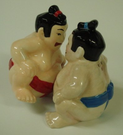 Buy Sumo Salt and Pepper Shakers #93446