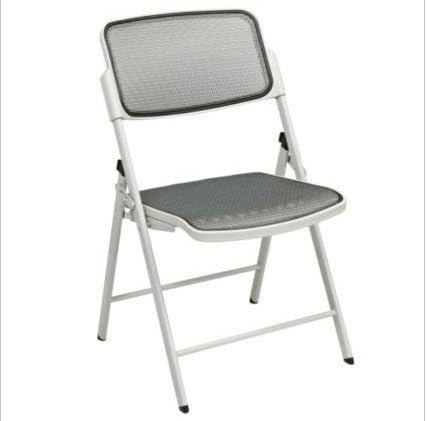 ProLine Deluxe Folding Chair in Mesh(Black Mesh Back and Seat/Black Frame)