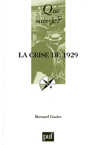 La crise de 1929