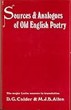 Sources and analogues of Old English poetry : the major Latin texts in translation