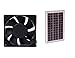 CDT-F14 Solar Power Fan - 10 Watt solar panel & 4 inch Fan #34014