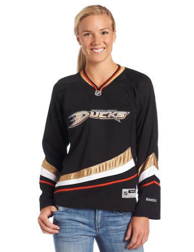 NHL Women's Anaheim Ducks Reebok Premier Team Jersey - 7214W526Wradu (Black, Medium)
