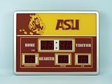 Arizona State Sun Devils Scoreboard Clock Thermometer 14x19 ScoreBoard/Clock/Therm-Arizona State -