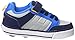 Heelys Bolt Plus X2 Sneaker (Little Kid/Big Kid), Navy/New Blue/Lunar Grey, 4 M US Big Kid