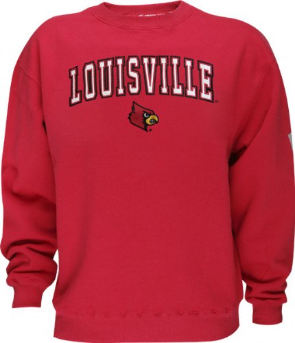 Buy Louisville Cardinals Automatic Fleece Crewneck Sweatshirt