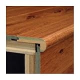 Laminate Flush Beveled Stairnose Concord Maple
