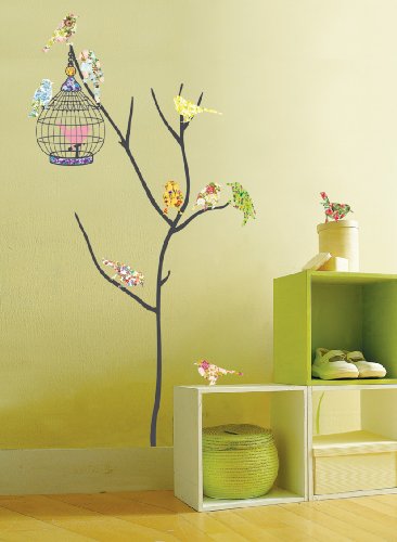 Easy Instant Wall Decorations Stickers – Birds in Tree