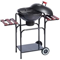 Barbecue Grillwagen, Kohlegrill mit emaillierte Feuersch�ssel