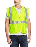 Jackson Safety ANSI Class 2 Mesh Deluxe Style Polyester Safety Vest with Silver Reflective