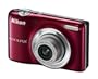 Nikon Coolpix L25 Appareil photo num�rique 10,1 Mpix Zoom optique Nikkor 5x Rouge