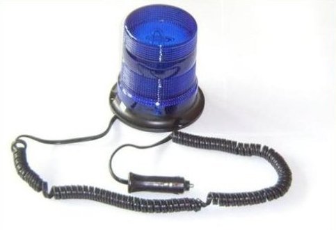 Rundumleuchte in Blau