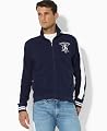 Polo Ralph Lauren Jacket, Mesh Duofold Track Jacket