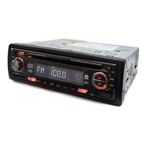 Majestic SCD-221 Autoradio CD-MP3-Tuner RDS (USB/SD Eingang, Line-In, 80W)