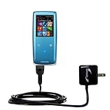 Rapid Wall Home AC Charger for the Samsung YP-S3 Digital Media Player – uses Gomadic TipExchange Technology