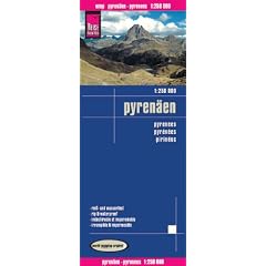 Pyren�en 1 : 250 000: Kartenbild 2seitig. Exakte H�henlinien. H�henschichten-Relief. GPS-tauglich durch Gradnetz und UTM-Gitter. Klassifiziertes Stra�ennetz. Ausf�hrlicher Ortsindex