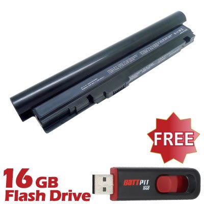 Battpit� Laptop / Notebook Battery Replacement for Sony VAIO VGN-TZ240 Series (4400 mAh) with Gratis 16GB Battpit� USB Flash Drive