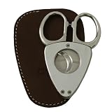 Credo Synchro Matte Silver Cigar Cutter