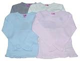 Girls' Tunic Sweater with Flower Embroidery
