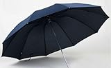 風に強い 傘 3つ折り 10本骨 フック付き 紺