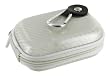 rooCASE EVA (Candy Licorice Silver) Hard Shell Case with Memory Foam for Casio EX-Z550 14.1MP Digital Camera Silver
