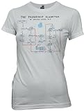 The Big Bang Theory Friendship Algorithm Juniors Tee, Platinum, Medium