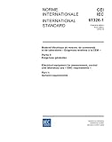 IEC 61326-1 Ed. 1.0 b:2005, Electrical equipment for measurement, control and laboratory use - EMC requirements - Part 1: General requirements