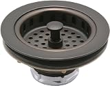 Huntington Brass Bronze Kitchen Sink Basket Strainer Drain