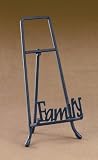 Family Metal Plate Rack Table Top Display Photo Easel