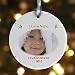 Personalized Photo Christmas Ornaments - With Love Design