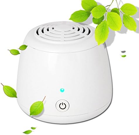 Mini Ionic Air Purifier Rechargeable Portable Personal Fresh Air Cleaner for Home Car Travel Small Room Closet Bedroom Cigarette Smoke Removal