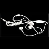  : New Stereo Headset Hands-free Earphone with build-in Microphone for Apple iPhone - Compatible with iPod Touch, iPod Classic, iPod Nano 3G 2G 1G, iPod Shuffle and MP3 MP4 - White