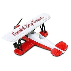 Campbell's Soup Collectible Die Cast Stearman Airplane