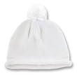 Winter Cold Weather Pom Pom Beanie Caps- White