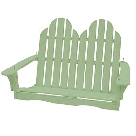 Cottage Classic Adirondack Swing- Sage by 