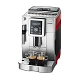 DeLonghi ECAM 23420 SR Kaffeevollautomat Cappuccino mit spezieller Cappuccino Aufsch�umd�se, silber rotvon "DeLonghi"