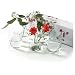 Two's Company Asian Array Bud Vases in Gift Box, Includes Assorted 5 Shapes, Hand Blown Glass, Set of 5
