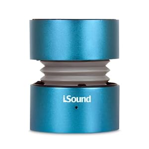 Amazon.com: Isound Fire Aluminum Rechargeable 3.5mm Aux Portable Speaker 